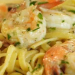 Delicious Shrimp Scampi with Pasta Recipe in 30 Minutes finished dish