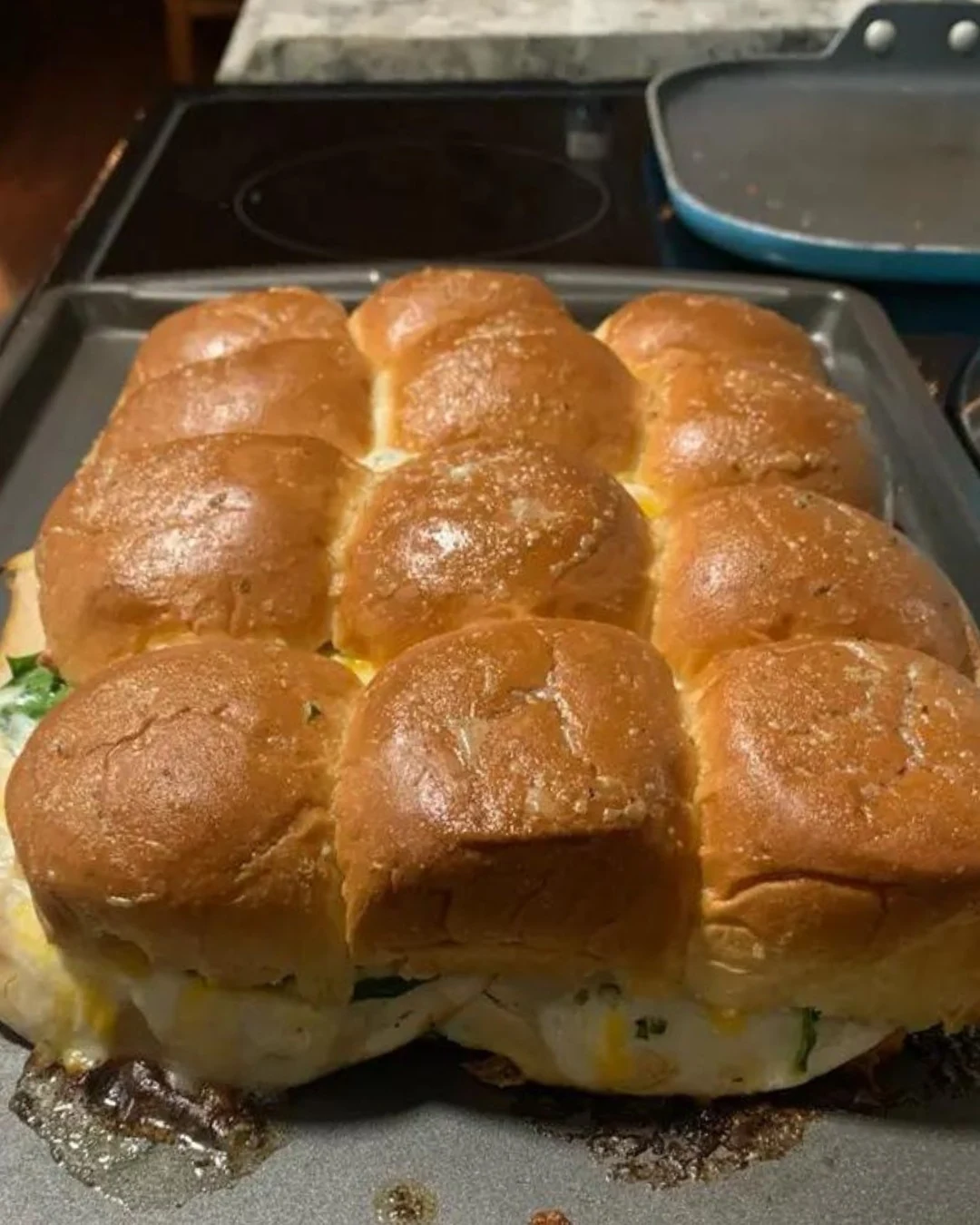 Delicious Slow Cooker Chicken Bacon Ranch Sandwiches Recipe finished dish