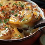Delicious Slow Cooker Lipton Onion Potatoes Recipe Recipe finished dish