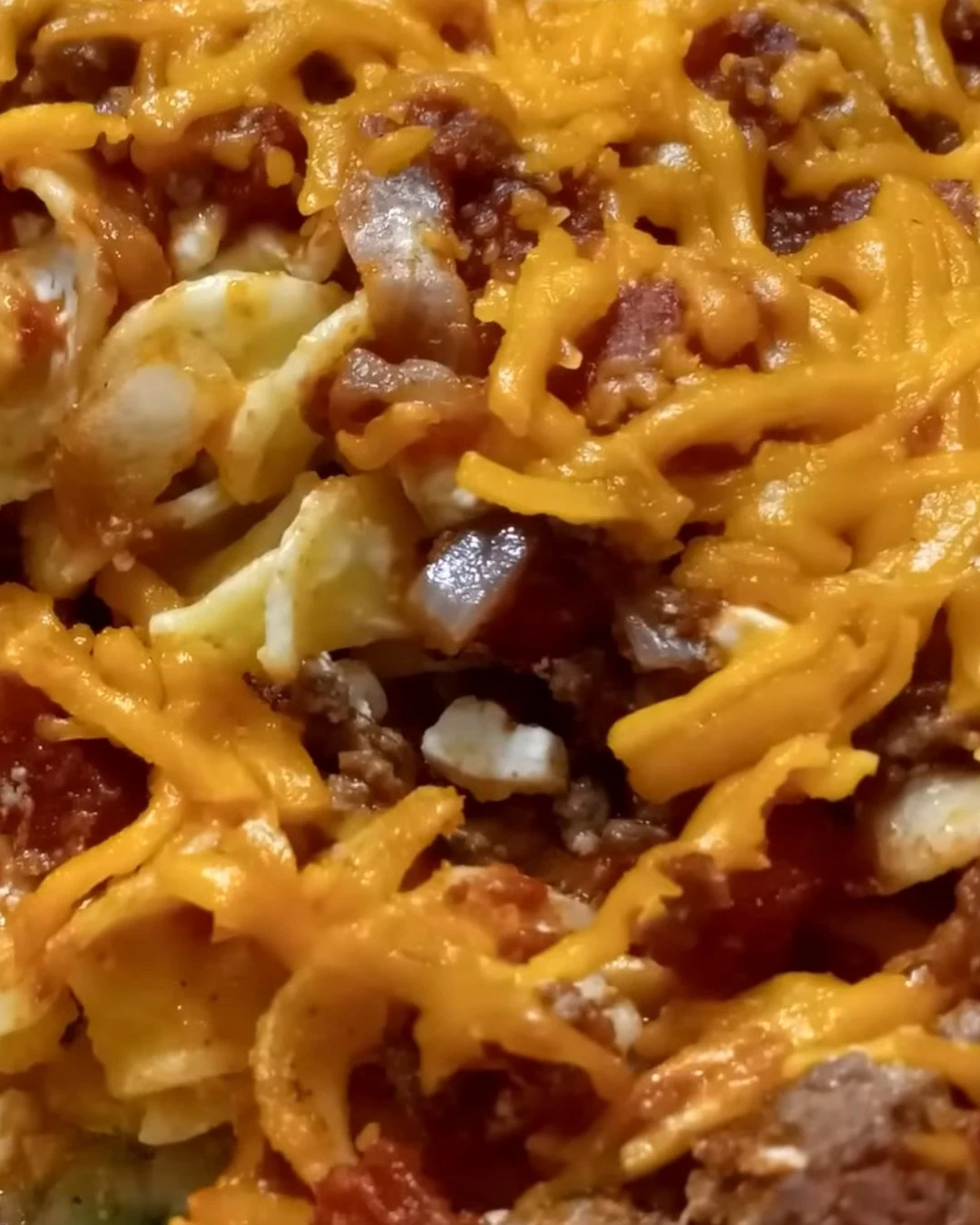 Delicious Sour Cream Beef Noodle Casserole Recipe finished dish