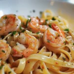 Delicious Spicy Cajun Shrimp Pasta Recipe finished dish