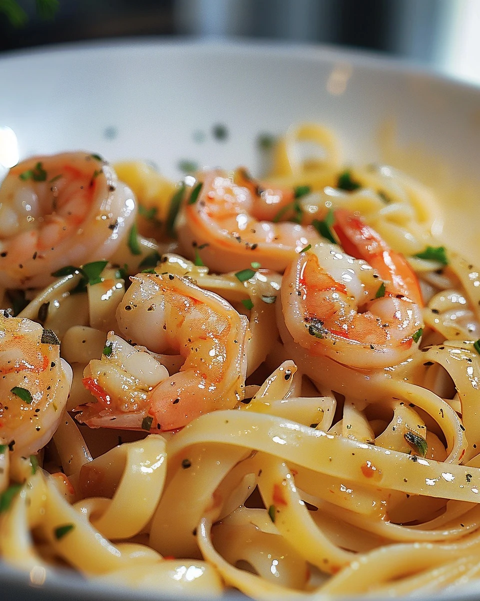Delicious Spicy Cajun Shrimp Pasta Recipe finished dish