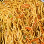 Delicious Stir-Fried Chicken Noodles Recipe finished dish