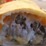 Delicious Stuffed Cheeseburger Pockets Recipe finished dish