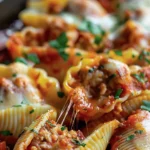 Delicious Stuffed Shells Recipe for Your Dinner Table finished dish