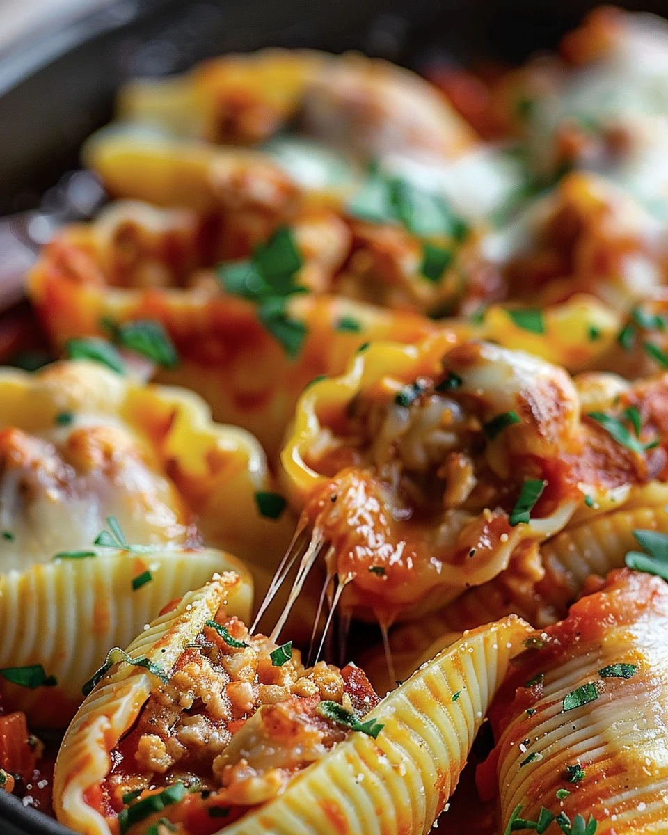 Delicious Stuffed Shells Recipe for Your Dinner Table finished dish