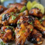 Delicious Sunny Anderson's Caribbean Chicken Wings Recipe finished dish