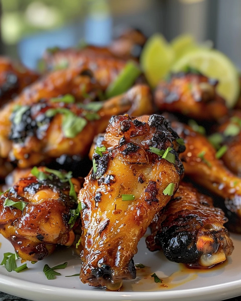 Delicious Sunny Anderson's Caribbean Chicken Wings Recipe finished dish