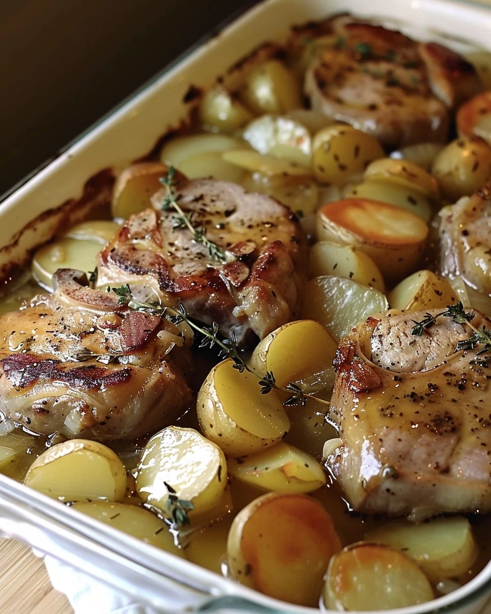 Delicious Supreme Pork Chop Dish Recipe for Dinner finished dish