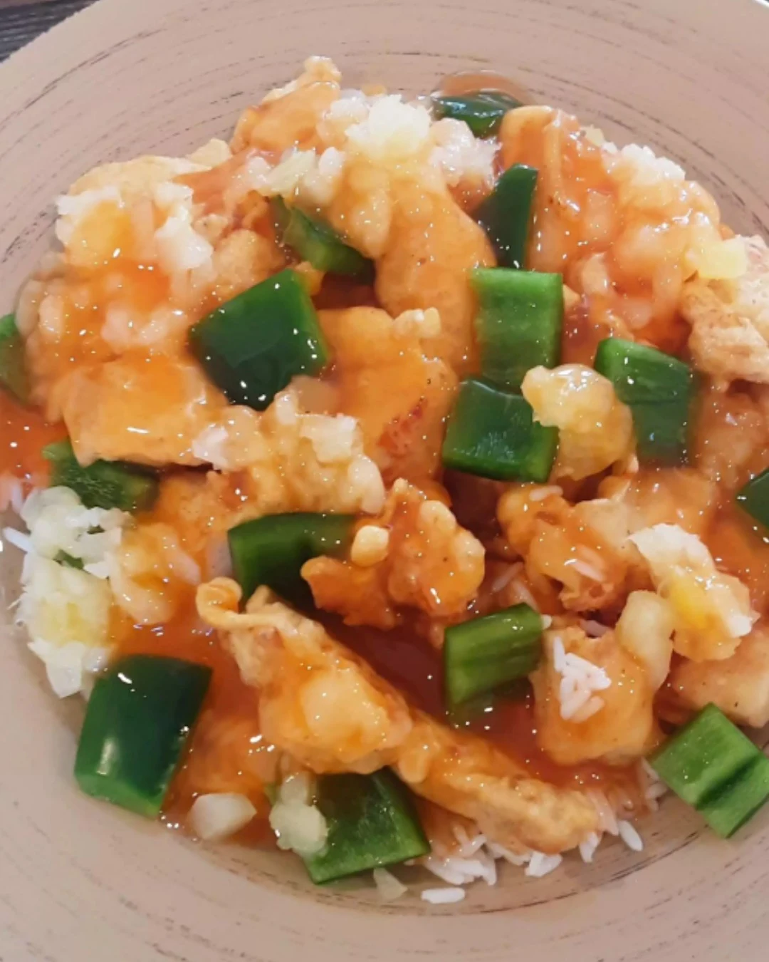 Delicious Sweet and Sour Chicken Recipe finished dish