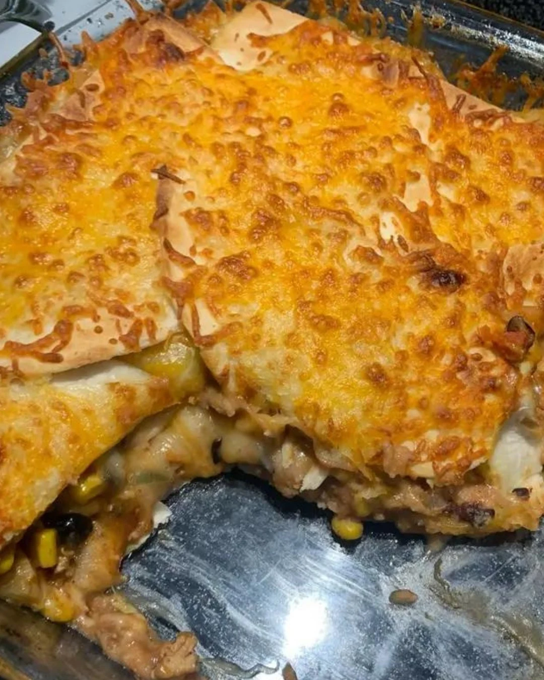 Delicious Taco Lasagna Recipe for a Family Feast finished dish