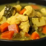 Delicious Turmeric Chicken Soup Recipe for Comfort finished dish