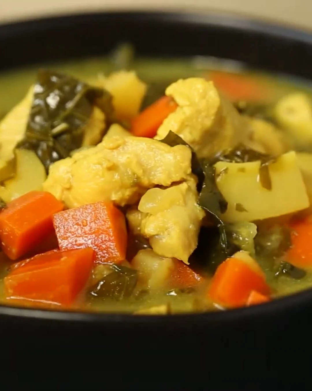 Delicious Turmeric Chicken Soup Recipe for Comfort finished dish