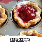 Deliciously Simple Easy Cherry Pie Bites Recipe finished dish