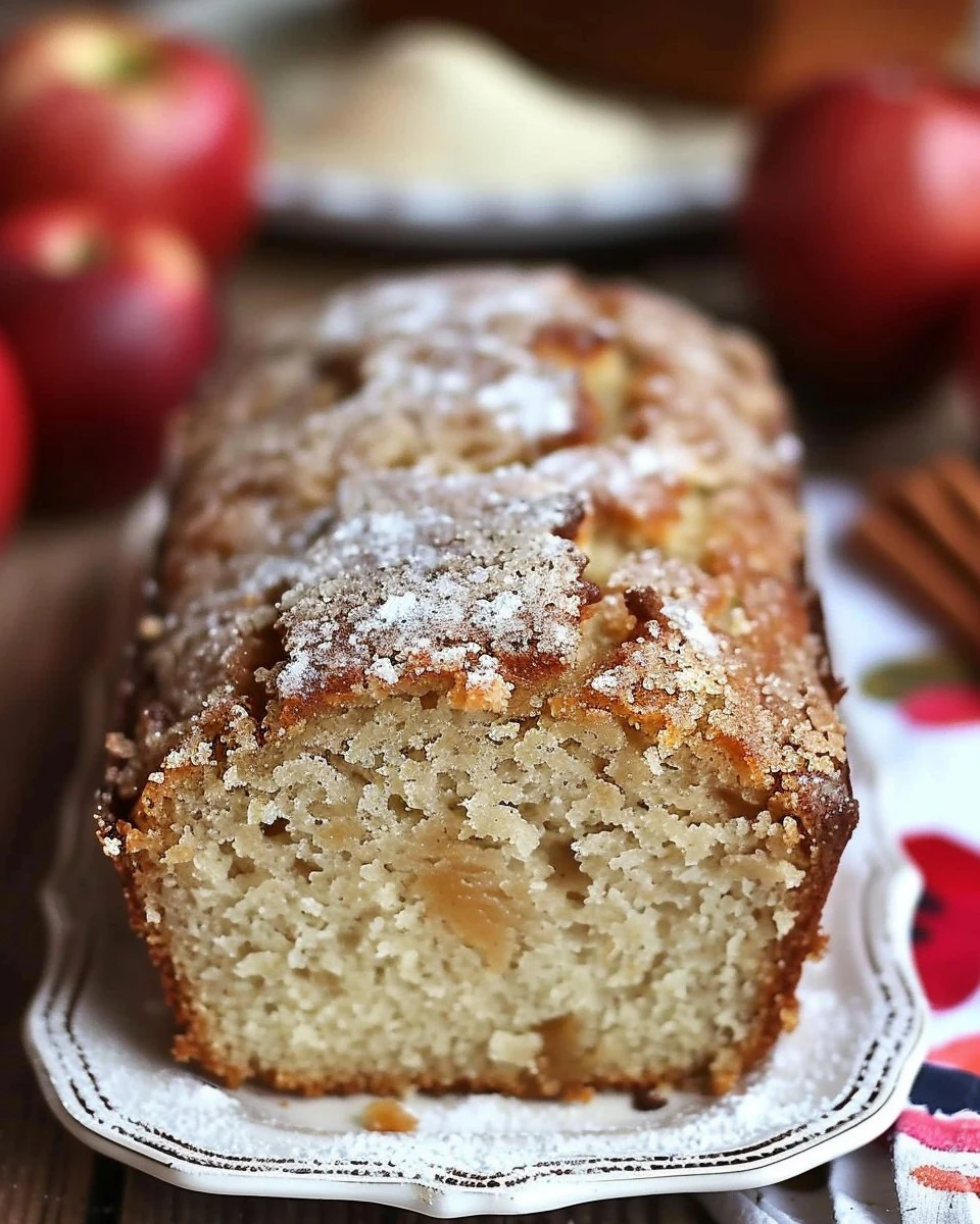 Delightful Apple Cider Donut Bread Recipe finished dish