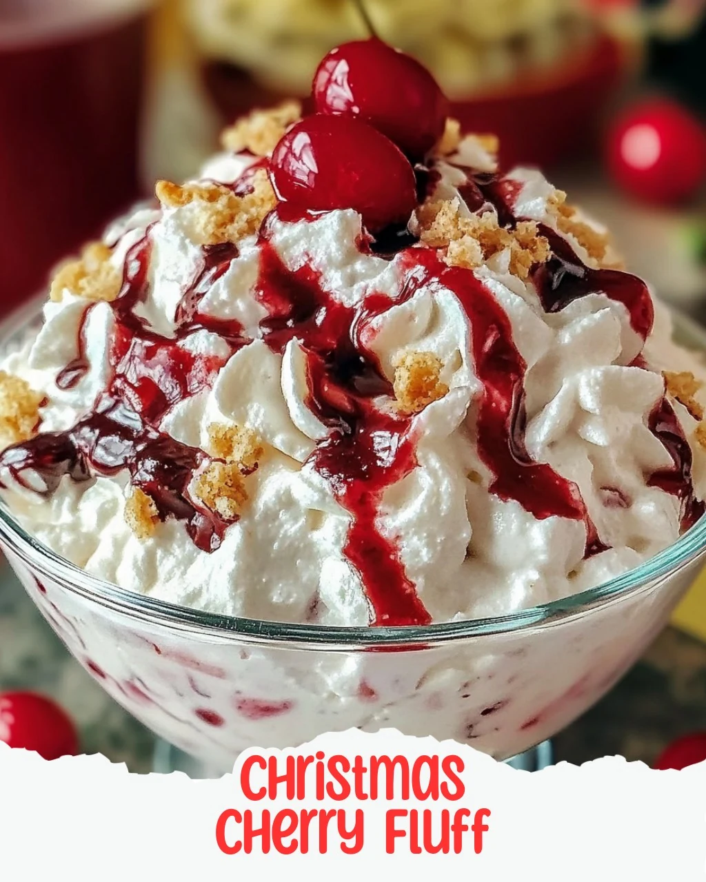 Delightful Christmas Cherry Fluff Recipe for the Holidays