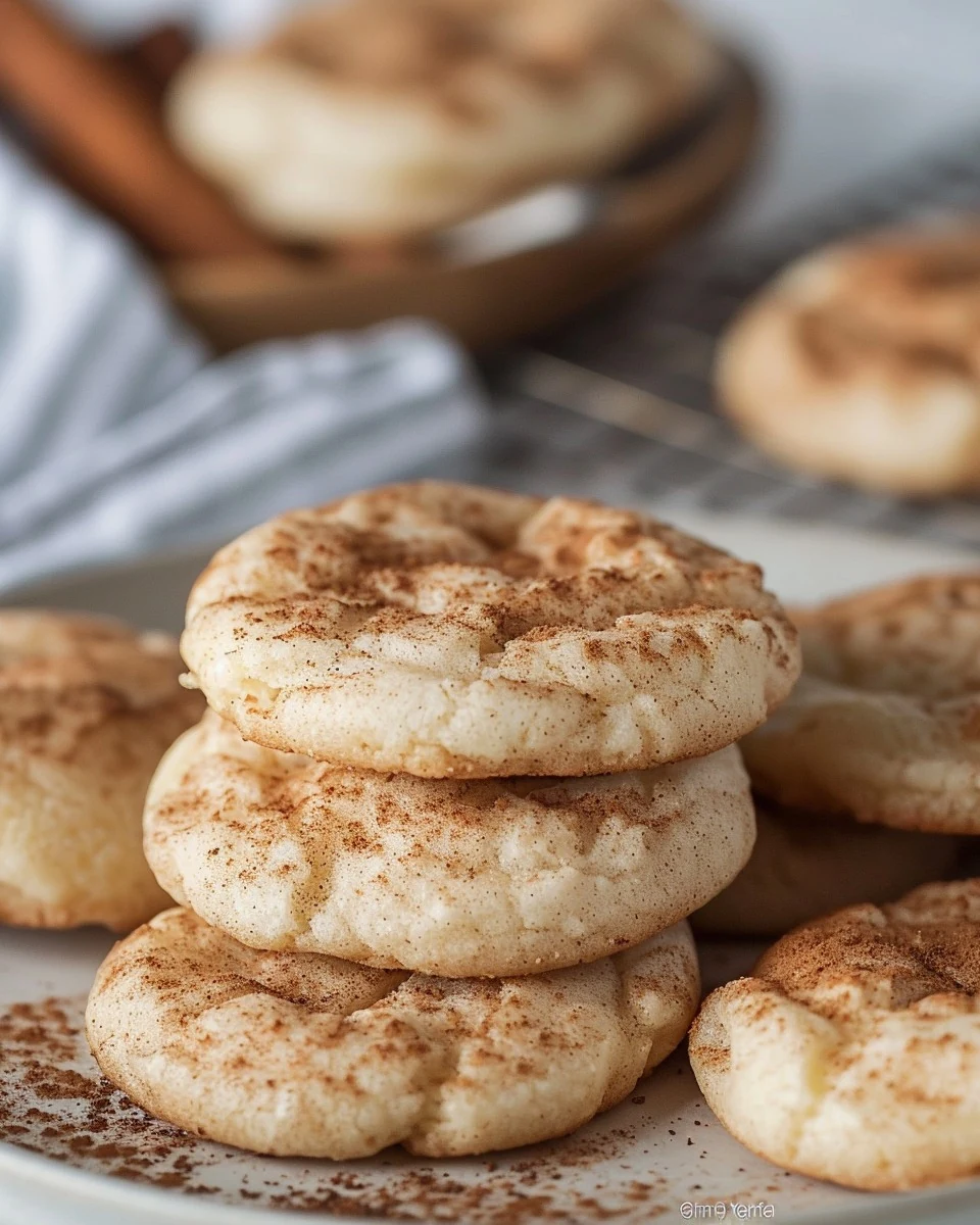 Delightful Cinnamon Cream Cheese Cookies Recipe finished dish