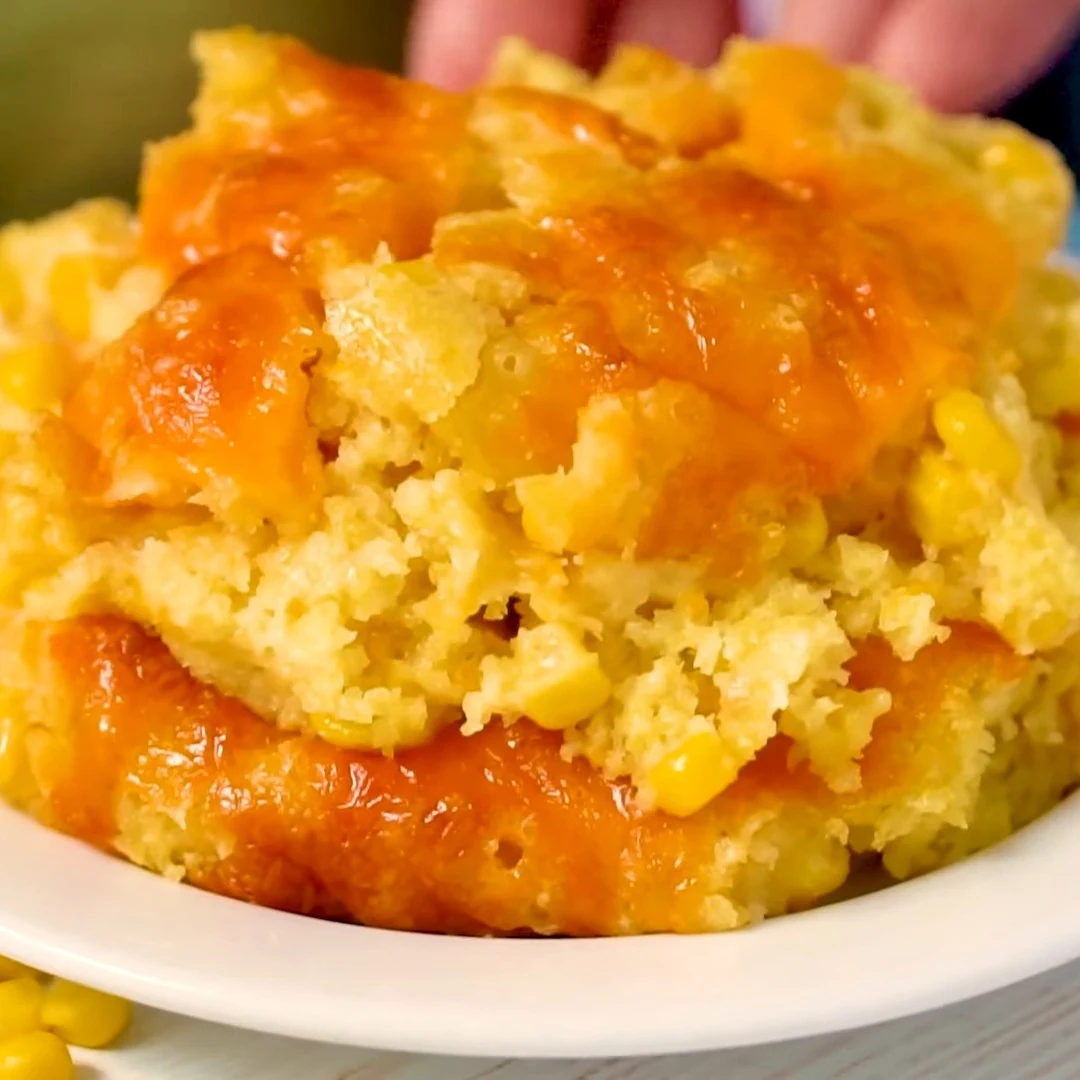 Delightful Corn Casserole Recipe for Any Occasion finished dish