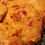 Delightful Fluffy Pineapple Cookies with Orange Glaze finished dish