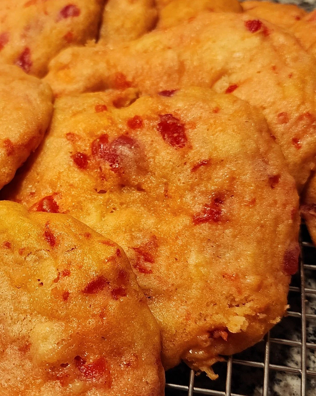 Delightful Fluffy Pineapple Cookies with Orange Glaze finished dish