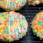 Delightful Fruity Pebble Marshmallow Cookies Recipe finished dish