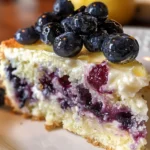 Delightful Lemon Blueberry Cake Recipe finished dish
