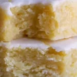 Delightful Lemon Cream Cheese Brownies Recipe finished dish