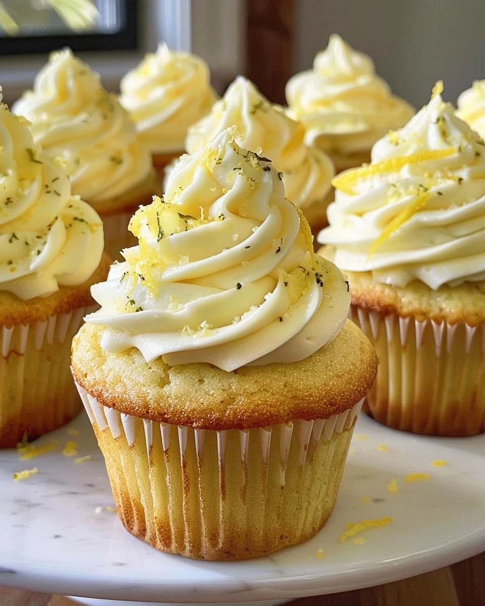 Delightful Lemon Zucchini Cupcakes Recipe finished dish