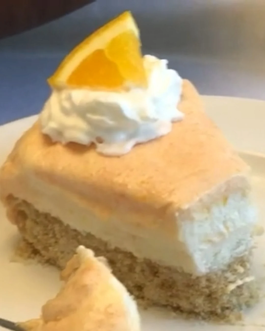Delightful No-Bake Orange Creamsicle Cheesecake Recipe finished dish