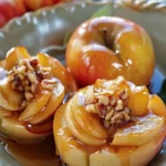 Delightful Oven Baked Bloomin Apples Recipe finished dish