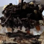 Delightful Peanut Butter Crunch Lasagna Recipe finished dish