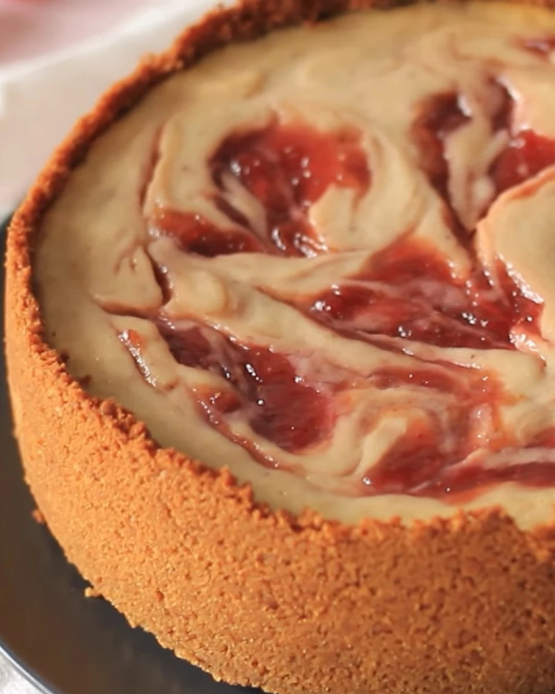 Delightful Rhubarb Cheesecake Recipe You Must Try finished dish