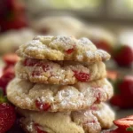 Delightful Strawberry Shortcake Cookies Recipe finished dish