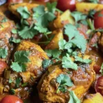 Discover Authentic African Chicken Curry Kuku Paka finished dish