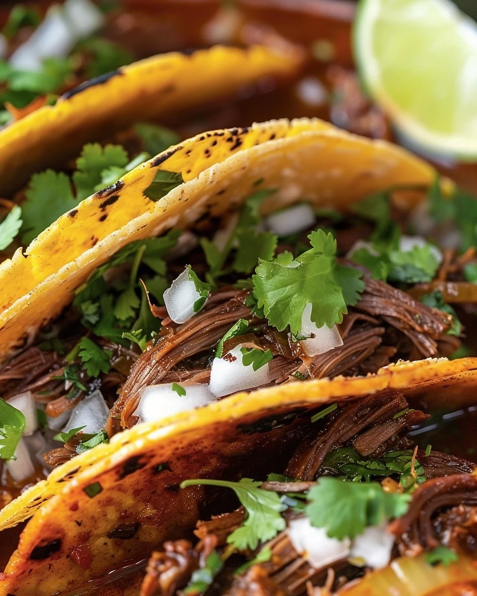 Discover Authentic Birria Tacos Recipe Today finished dish