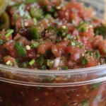 Discover the BEST HOMEMADE SALSA EVER Recipe Today finished dish
