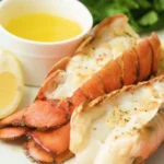 Discover the Easiest Broiled Lobster Tails Recipe finished dish