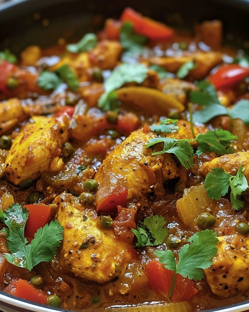 Discover the Flavorful Chicken Dupiaza Recipe finished dish