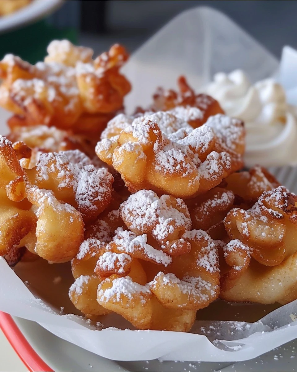 Discover the Funnel Cake Bites Recipe - OMG DONT LOSE THIS finished dish