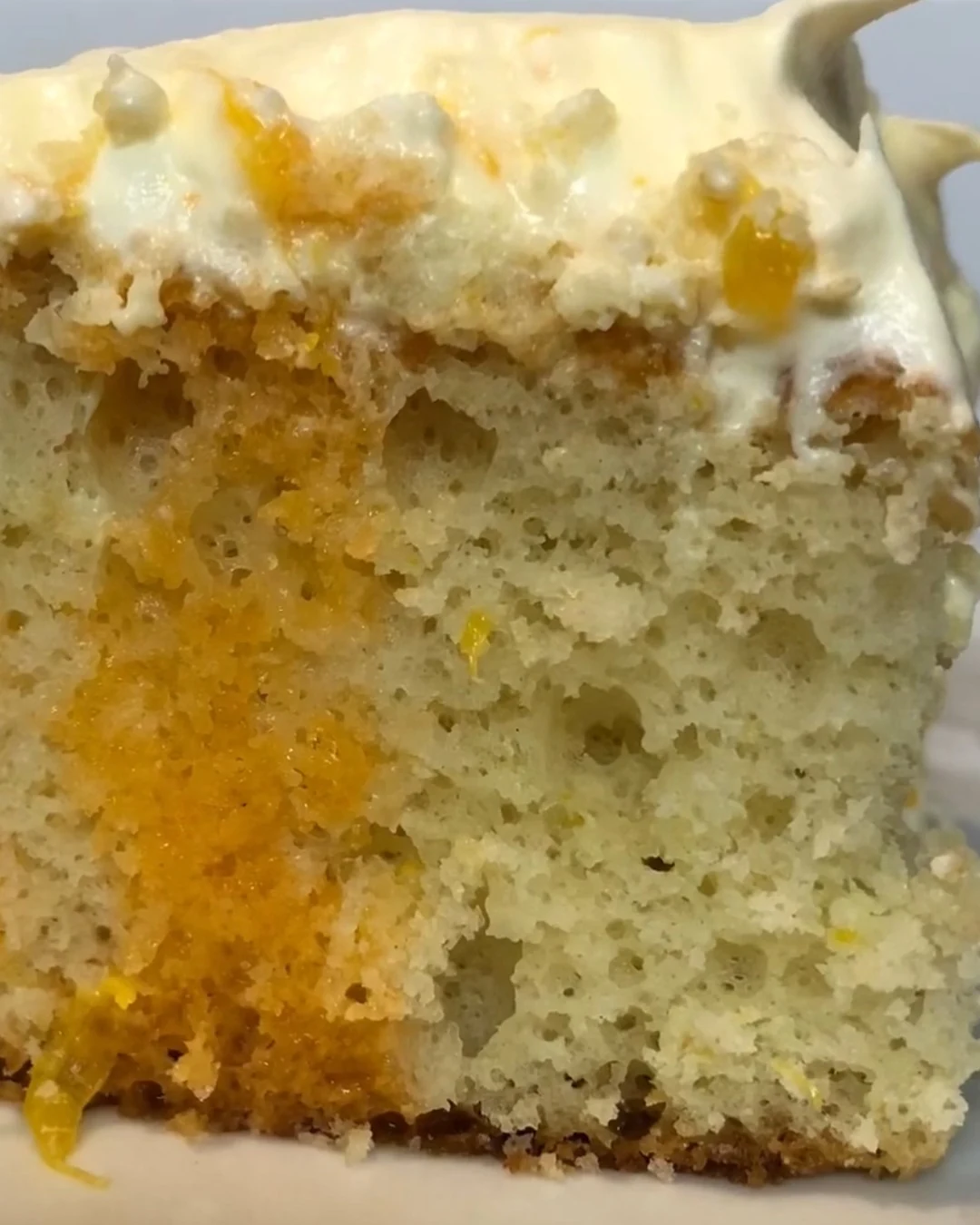 Dreamy Orange Dreamsicle Cake Recipe Delight finished dish