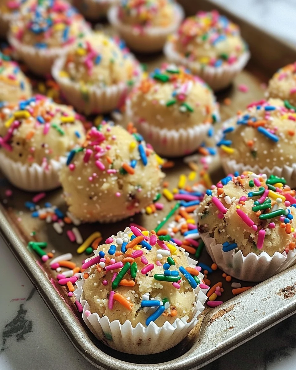 Easy 3-Ingredient Cake Mix Balls Recipe finished dish