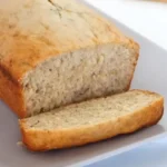 Easy 3 Ingredients Banana Bread Recipe finished dish