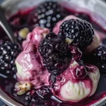 Easy and Delicious Blackberry Dumplings Recipe finished dish