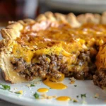 Easy and Delicious Cheeseburger Pie Recipe finished dish