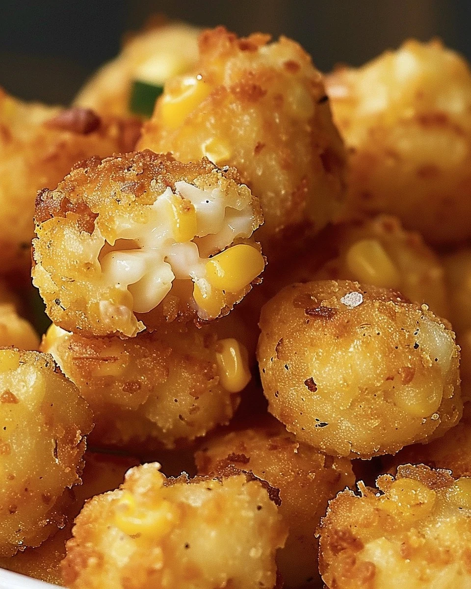 Easy and Delicious Corn Nuggets Recipe finished dish