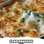 Easy and Delicious Crab Rangoon Dip Recipe finished dish