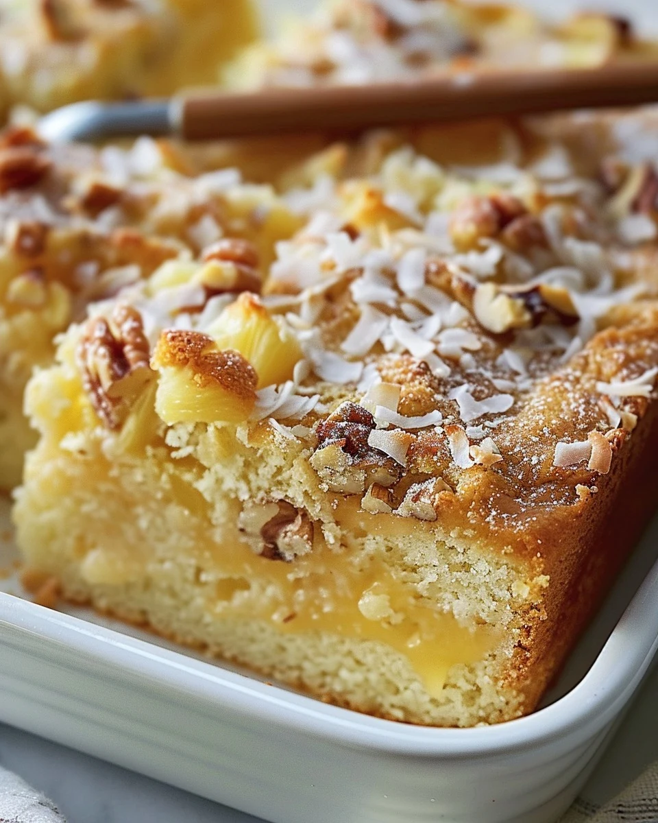 Easy and Delicious Do Nothing Cake Recipe finished dish