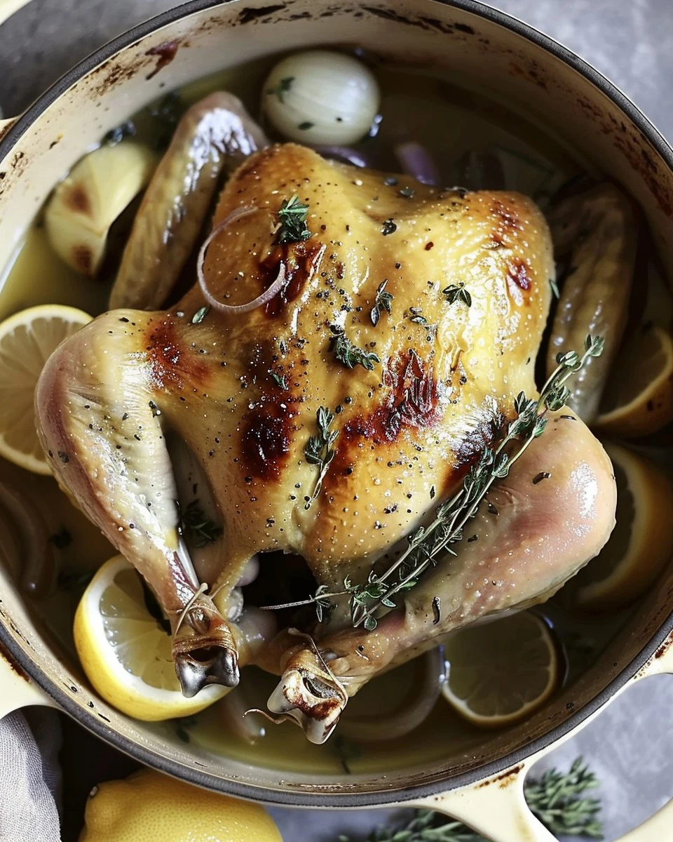 Easy and Delicious Dutch Oven Chicken Recipe finished dish