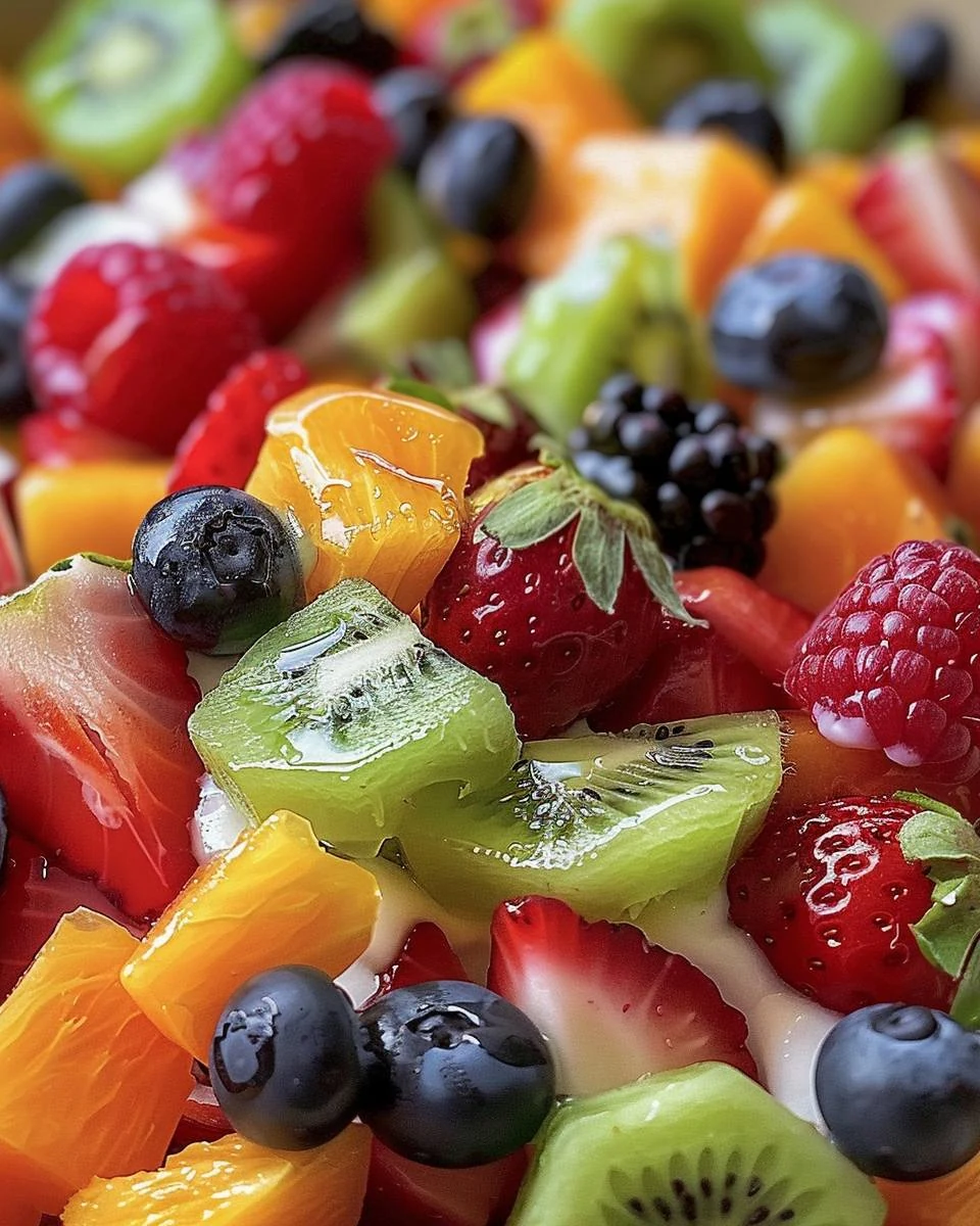 Easy and Delicious Fruit Salad Recipe finished dish