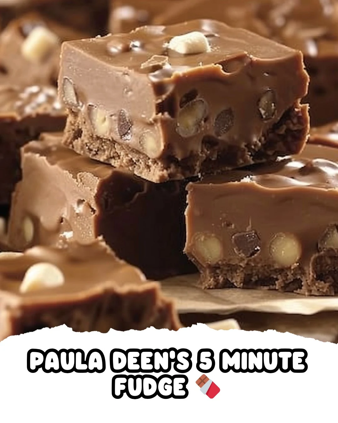 Easy and Delicious Paula Deen’s 5 Minute Fudge Recipe